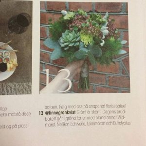 Linné och Grankvist i Fiori magazine